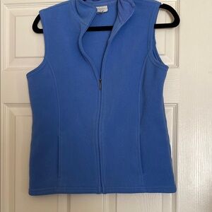 L.L. Bean Blue Fleece Vest